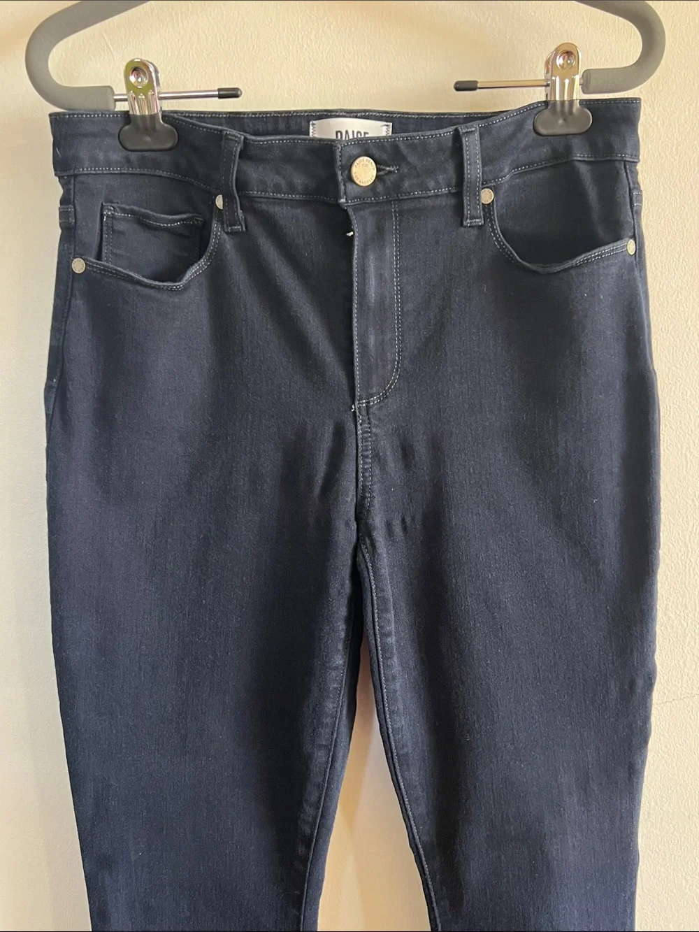 PAIGE Midnight Blue Skinny Jeans - Hoxton Ankle